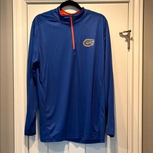 Blue Florida Gators Quarter-Zip Pullover with Logo